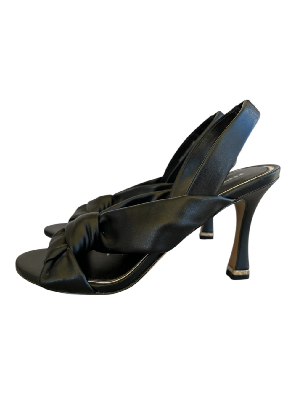 Kenneth Cole New York Blanche 85 Knot Slingback Sandals in black
